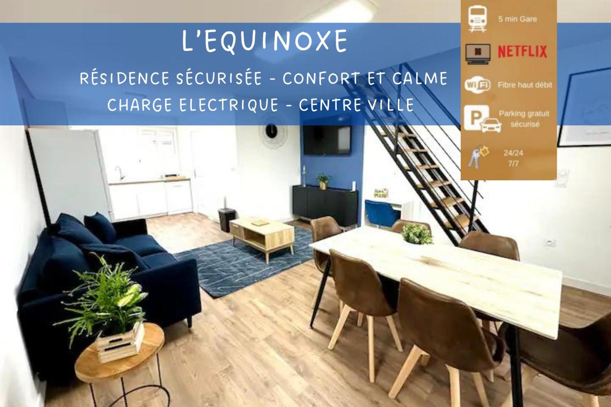 L'Equinoxe - Parking Prive - Zapart'Hotels Malesherbes Exteriör bild